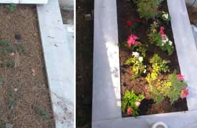 mermer mezar temizleme